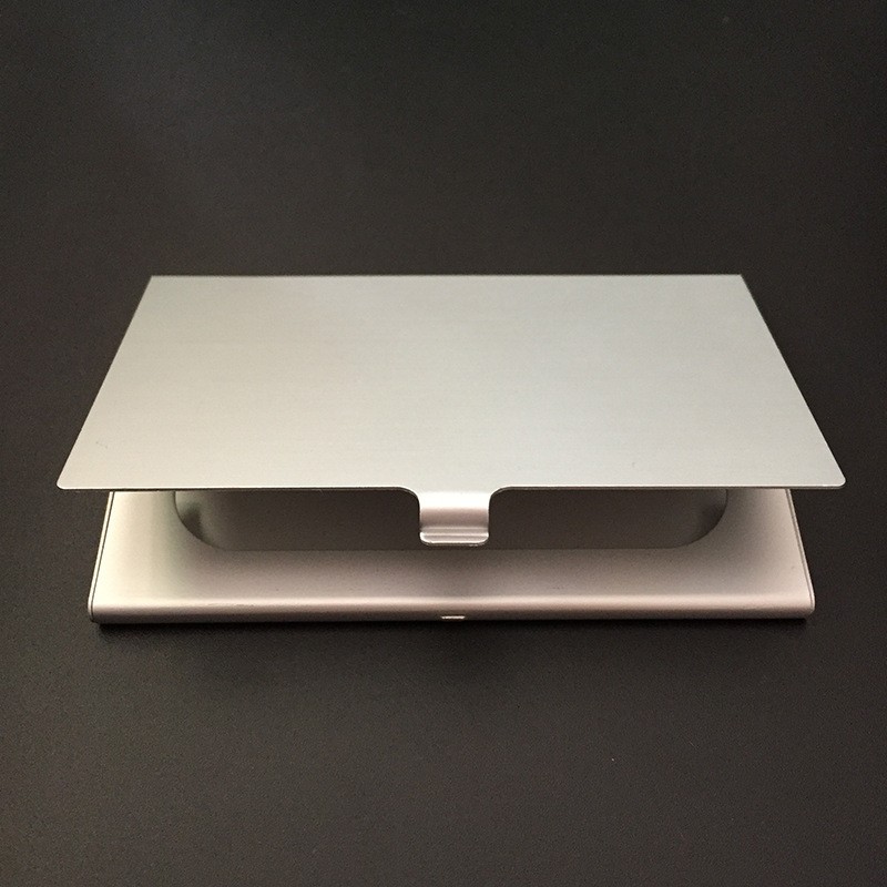 超薄隨身鋁合金個人名片盒商務名片夾(BW712001202)
