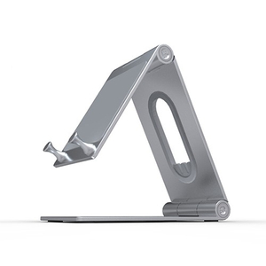 金屬雙折疊鋁合金桌面平板手機金屬支架(DA709017502)